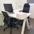 Lee Wee & Brothers | Products Seen: [Apex L-Shaped Table, McGill Highback Office Chair & Bingo Midback Office Chair]